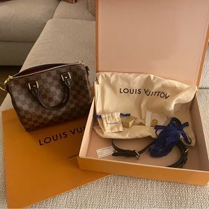 Louis Vuitton SPEEDY BANDOULIÈRE 25 - Damier Ebene